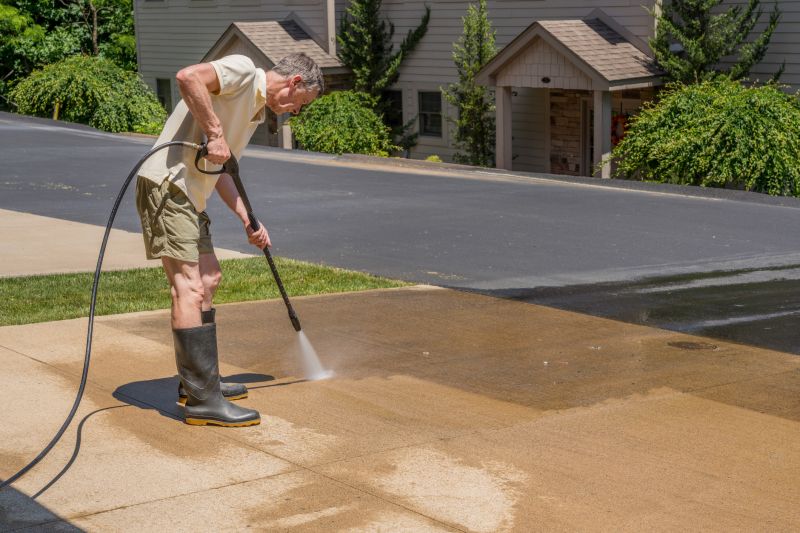 Local Driveway Stain Removal pros at work
